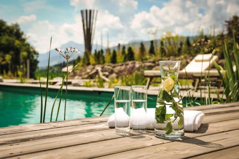 gut-edermann-teisendorf-berchtesgadener-land-oberbayern-hotel-wellness-natur-resort-naturbadeteich-spa-pool-garten-berge-getraenke